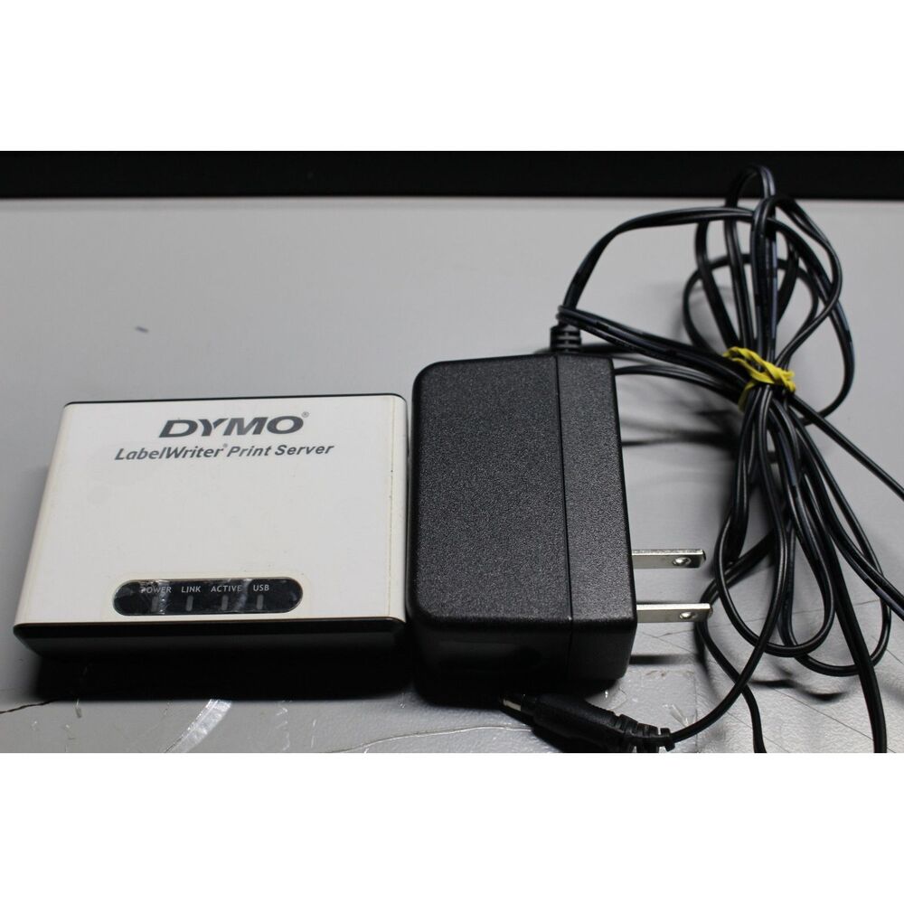 Dymo Labelwriter Print Server W/ AC Adapter Windows & Mac Compatible (Pre-Owned)